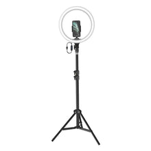 Заредете изображение във визуализатора на галерията – Baseus lamp floor led ring live stream 12 inch black crzb12-b01 - TopMag

