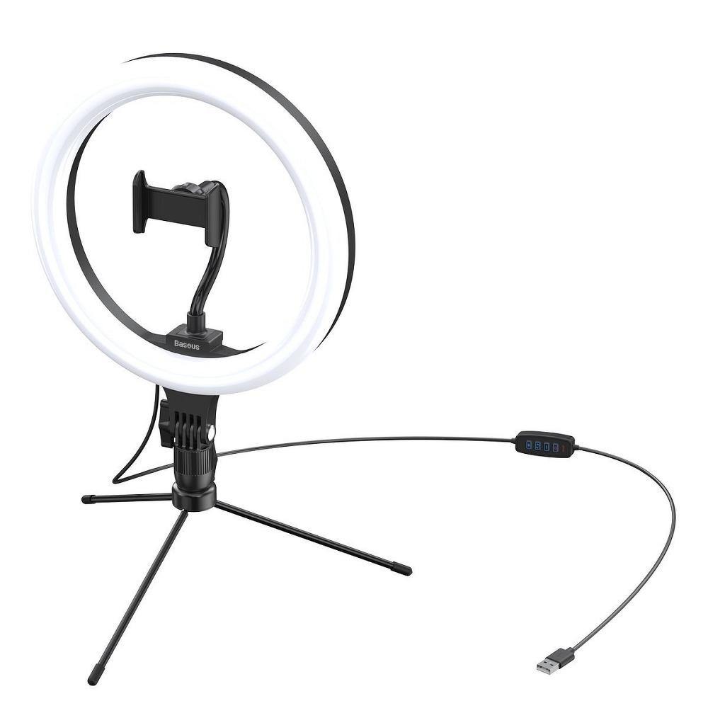 Baseus lamp table led ring live stream 10 inch black crzb10-a01 - TopMag