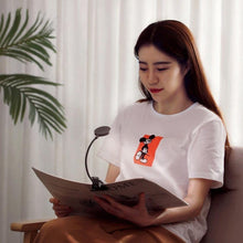Заредете изображение във визуализатора на галерията – Baseus led desk / reading lamp wireless clip comfort mini gray dgrad-0g - TopMag
