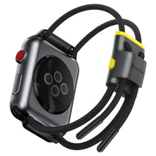 Заредете изображение във визуализатора на галерията – Baseus lockable rope for apple watch let`s go series 38mm / 40mm grey-yellow lbapwa4-agy - TopMag
