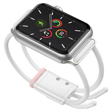 Заредете изображение във визуализатора на галерията – Baseus lockable rope for apple watch let`s go series 38mm / 40mm white-pink lbapwa4-a24 - TopMag
