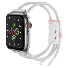 Заредете изображение във визуализатора на галерията – Baseus lockable rope for apple watch let`s go series 42mm / 44mm white-pink lbapwa4-b24 - TopMag
