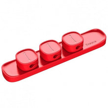 Заредете изображение във визуализатора на галерията – Baseus magnetic cable organizer peas cable clip red actdj-01 - TopMag

