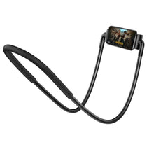 Заредете изображение във визуализатора на галерията – Baseus neck-mounted lazy bracket black sujg-alr01 - TopMag
