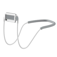 Заредете изображение във визуализатора на галерията – Baseus neck-mounted lazy bracket white sujg-alr02 - TopMag
