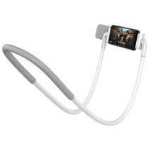 Заредете изображение във визуализатора на галерията – Baseus neck-mounted lazy bracket white sujg-alr02 - TopMag
