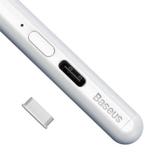 Заредете изображение във визуализатора на галерията – Baseus smooth writing capacitive stylus (active version) 130mah бял acsxb-b02 - TopMag
