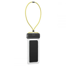 Заредете изображение във визуализатора на галерията – Baseus uniwersal cover waterproof bag lets slip ipx8 grey-yellow acfsd-dgy - TopMag
