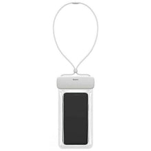 Заредете изображение във визуализатора на галерията – Baseus uniwersal cover waterproof bag lets slip ipx8 white acfsd-d02 - TopMag
