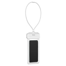 Заредете изображение във визуализатора на галерията – Baseus uniwersal cover waterproof bag lets slip ipx8 white acfsd-d02 - TopMag
