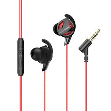 Заредете изображение във визуализатора на галерията – Baseus wired earphones gamo jack 3,5mm h15 red ngh15-91 - TopMag

