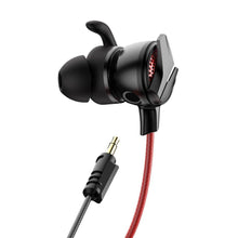 Заредете изображение във визуализатора на галерията – Baseus wired earphones gamo jack 3,5mm h15 red ngh15-91 - TopMag
