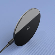 Заредете изображение във визуализатора на галерията – Baseus wireless charger simple 15w black wxjk-b01 - TopMag
