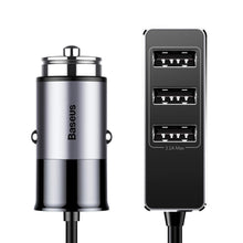 Заредете изображение във визуализатора на галерията – Baseusâ baseus 360â°rotation daul input digital display car charger grey ccton-0g - TopMag
