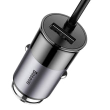 Заредете изображение във визуализатора на галерията – Baseusâ baseus 360â°rotation daul input digital display car charger grey ccton-0g - TopMag
