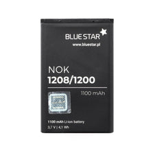 Заредете изображение във визуализатора на галерията – Батерия nokia 1208/1200 1100 mah li-ion Blue Star - TopMag
