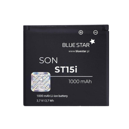 Батерия sony vivaz (u5)/vivaz pro/x8/st15i/sk17i/st17i/w19i 1000 mah li-ion Blue Star - само за 14.99 лв