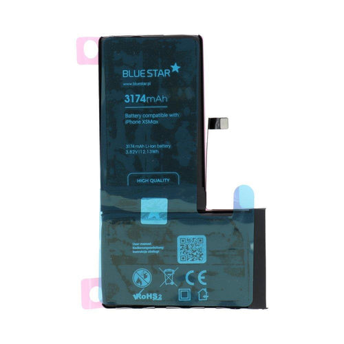 Батерия за iPhone xs max 3174 mah polymer blue star hq - TopMag