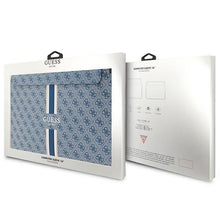 Заредете изображение във визуализатора на галерията – Guess case GUCS16P4RPSB 16" blue/blue 4G Printed Stripes
