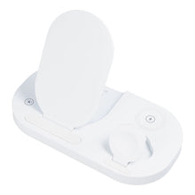 Заредете изображение във визуализатора на галерията – Wireless charger qi 3in1 15w gy-z6s white - TopMag
