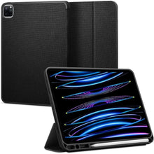 Заредете изображение във визуализатора на галерията – Spigen urban fit case for ipad pro 11 2020 / 2021 / 2022 black
