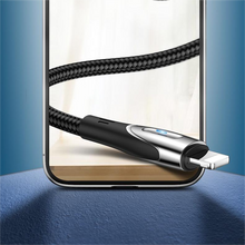 Заредете изображение във визуализатора на галерията – Joyroom Sharp Series cable with fast charging USB-A - Lightning 3A 3m black (S-M411)

