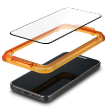 Заредете изображение във визуализатора на галерията – TEMPERED GLASS Spigen ALM GLASS FC 2-PACK IPHONE 15 PLUS BLACK

