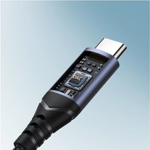 Заредете изображение във визуализатора на галерията – Joyroom SY-C01 USB-C DAC adapter to 3.5 mm mini jack - black

