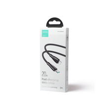 Заредете изображение във визуализатора на галерията – Joyroom USB C - Lightning 20W Surpass Series cable for fast charging and data transfer 2 m black (S-CL020A11)
