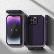Заредете изображение във визуализатора на галерията – Ringke Silicone Case iPhone 14 Pro Max Silicone Back Cover Purple (SI004E83)
