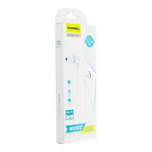 Заредете изображение във визуализатора на галерията – Wired earphones with micro Jack 3,5mm Pavareal PA-E87 white
