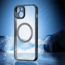 Заредете изображение във визуализатора на галерията – Armored case for iPhone 14 compatible with MagSafe Dux Ducis Aimo Mag - black
