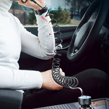 Заредете изображение във визуализатора на галерията – Joyroom fast car charger 3 in 1 with Lightning cable 1.5m 45W black (JR-CL08)
