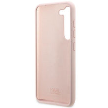 Заредете изображение във визуализатора на галерията – Karl Lagerfeld KLHCS23MSNIKBCP S23+ S916 hardcase pink/pink Silicone Ikonik
