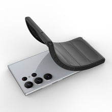 Заредете изображение във визуализатора на галерията – Magic Shield Case for Samsung Galaxy S23 Ultra flexible armored cover black
