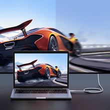 Заредете изображение във визуализатора на галерията – Ugreen cable USB4 40Gb/s USB-C - USB-C PD 100W 0.8m white (US506)
