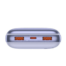 Заредете изображение във визуализатора на галерията – Baseus Baseus Pro 20000mAh 22.5W Powerbank Violet with USB Type A - USB Type C 3A 0.3m cable (PPBD040305)
