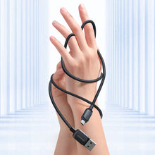 Заредете изображение във визуализатора на галерията – Micro USB cable - USB 2.4A 2m Joyroom S-AM018A14 - black
