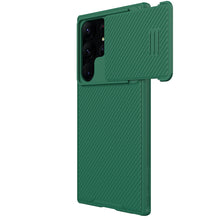 Заредете изображение във визуализатора на галерията – Nillkin CamShield S Case for Samsung Galaxy S23 Ultra Armored Cover Camera Cover green
