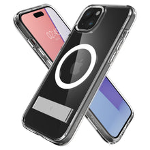 Заредете изображение във визуализатора на галерията – Spigen Ultra Hybrid S MagSafe, crystal clear - iPhone 15
