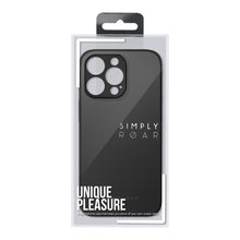 Заредете изображение във визуализатора на галерията – Roar matte glass гръб за iphone 14 pro max black
