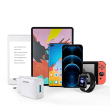 Заредете изображение във визуализатора на галерията – Joyroom USB wall charger 2,1 A white (L-1A101)
