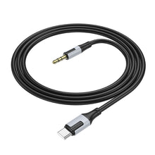 Заредете изображение във визуализатора на галерията – Borofone Cable BL19 Creator - jack 3,5mm to Type C - 1 metre black
