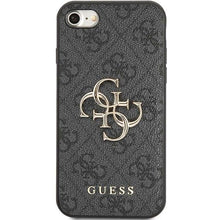 Заредете изображение във визуализатора на галерията – Guess GUHCI84GMGGR iPhone 7/8/SE 2020/ 2022 grey/grey hardcase 4G Big Metal Logo
