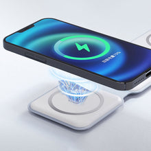Заредете изображение във визуализатора на галерията – Dudao A11N 15W 3in1 inductive charger - white
