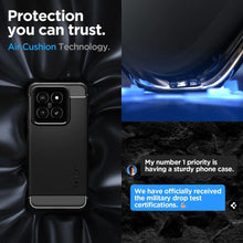 Заредете изображение във визуализатора на галерията – Spigen Rugged Armor case for Xiaomi 14 - matte black
