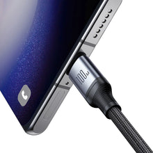 Заредете изображение във визуализатора на галерията – 2 in 1 cable Joyroom speedy series SA21-1T2 USB-C - USB-C / USB-C 1.5m black
