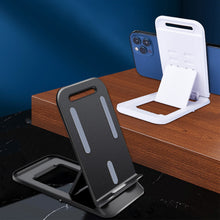 Заредете изображение във визуализатора на галерията – Universal foldable standing stand - white
