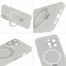 Заредете изображение във визуализатора на галерията – Tel Protect Magical Magsafe Stand Case for Iphone 11 Pro silver
