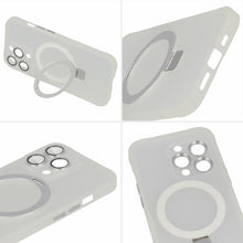 Заредете изображение във визуализатора на галерията – Tel Protect Magical Magsafe Stand Case for Iphone 12 silver
